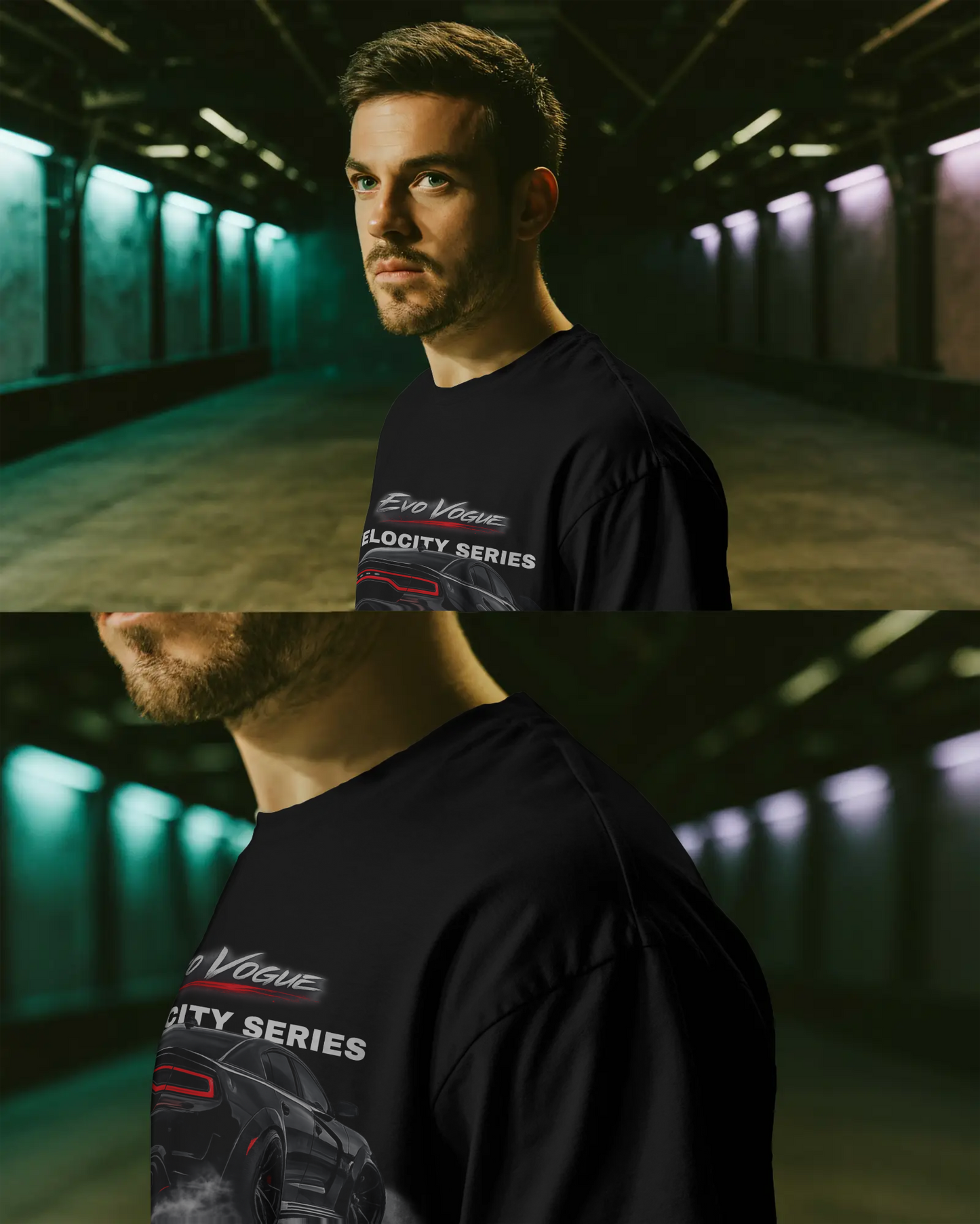 Evo Vogue Velocity Series Oversized T-Shirt