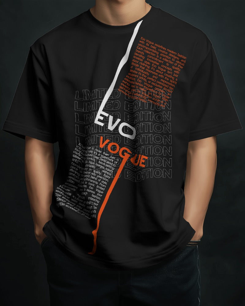 Evo Vogue “Elite Edition” Textured 280 GSM Oversized Tee