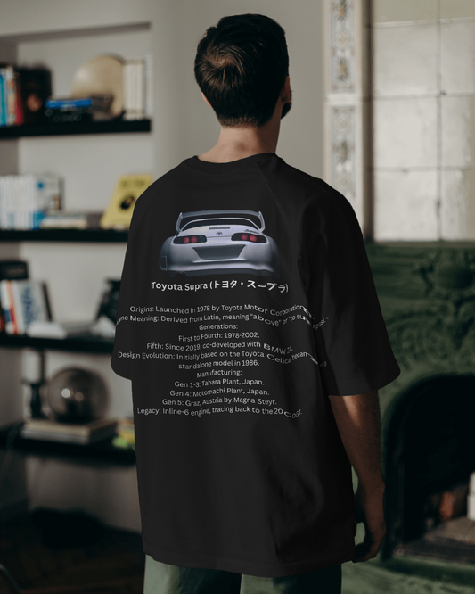 Toyota Supra: Legacy in Motion Oversized T-Shirt