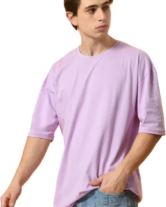Evo Vogue Premium Oversized T-Shirt | Baby Pink | Soft and Stylish