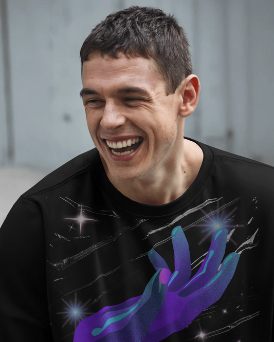 Surreal Touch – Oversized Double-Sided T-Shirt