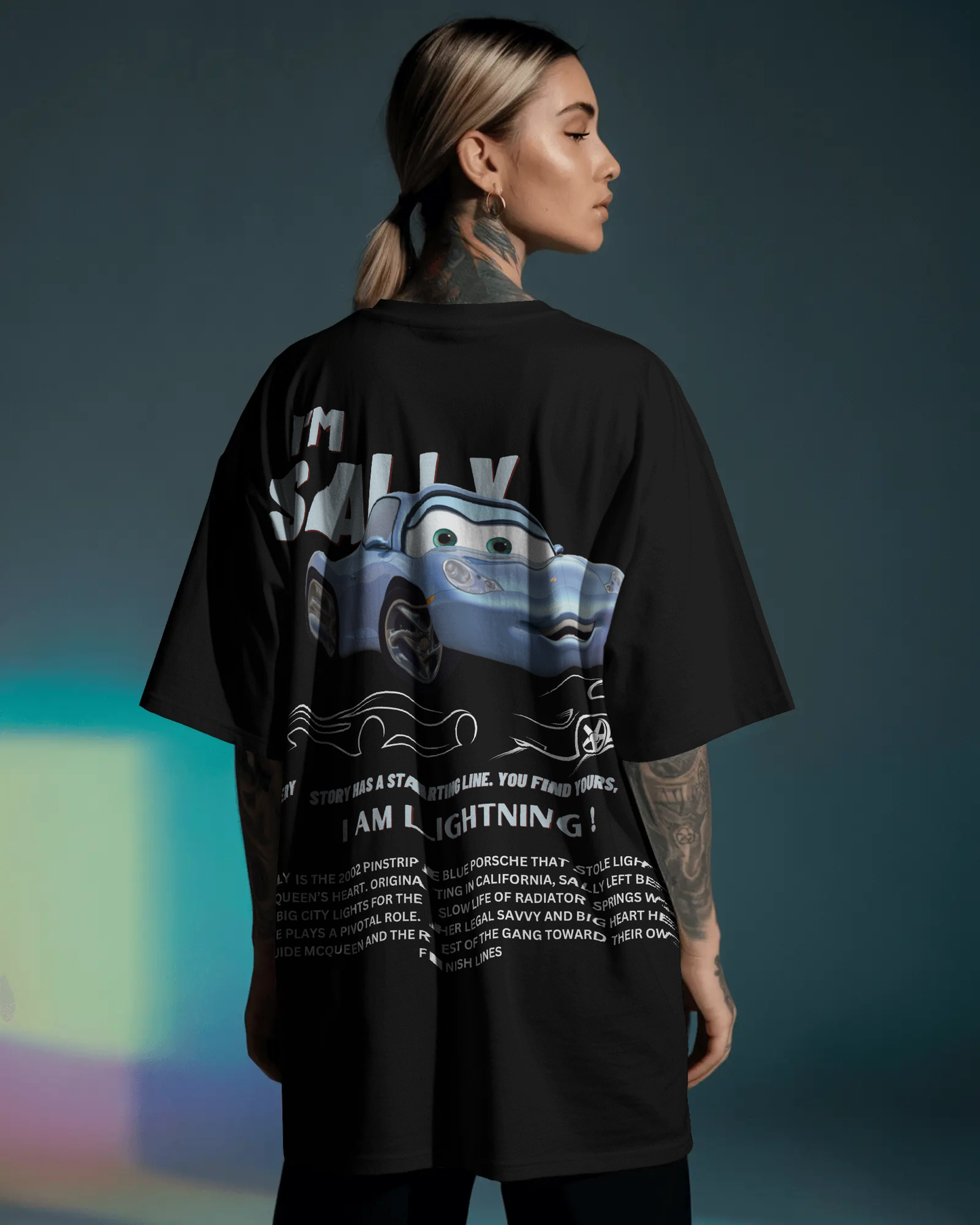 McQueen × Sally Combo Oversized Tees – Premium Italian Cotton | 240 GSM Couple Streetwear Pack