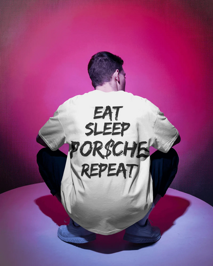 Eat Sleep Repeat – Street Oversized T-Shirt