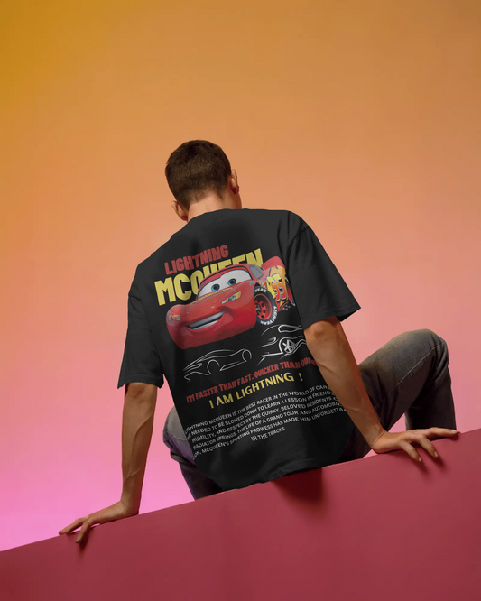Lightning McQueen Oversized T-Shirt