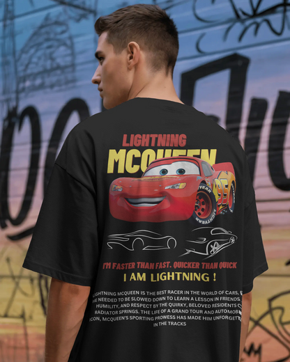 Lightning McQueen Oversized T-Shirt