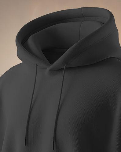Timeless Plain Black Hoodie – A Wardrobe Essential