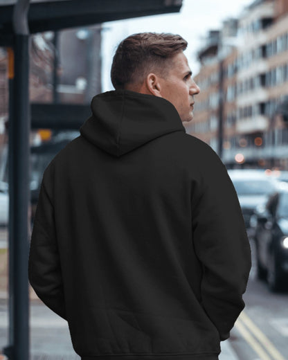Timeless Plain Black Hoodie – A Wardrobe Essential