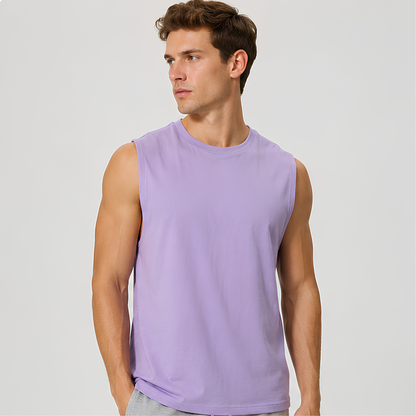 Evo Vogue Lavender Luxe Sleeveless T-Shirt
