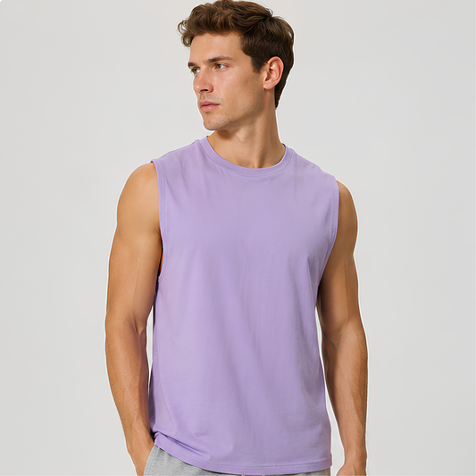 Evo Vogue Lavender Luxe Sleeveless T-Shirt