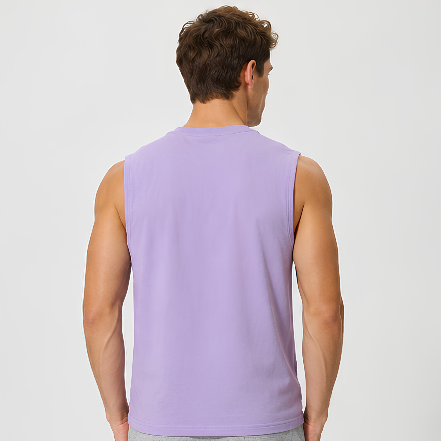 Evo Vogue Lavender Luxe Sleeveless T-Shirt