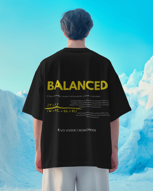 Balanced Oversized T-Shirt