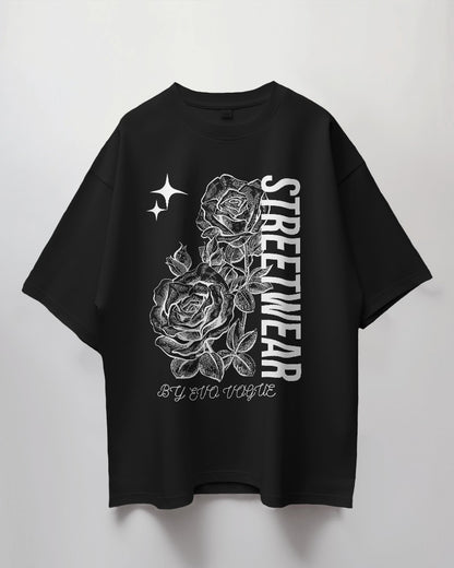 Evo Vogue "Urban Rose" 280 GSM Streetwear Oversized Tee