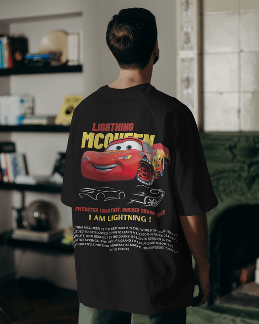 Lightning McQueen Oversized T-Shirt