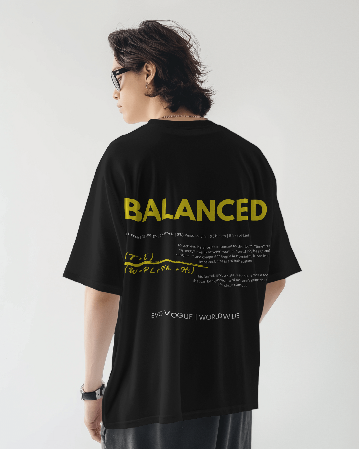 Balanced Oversized T-Shirt