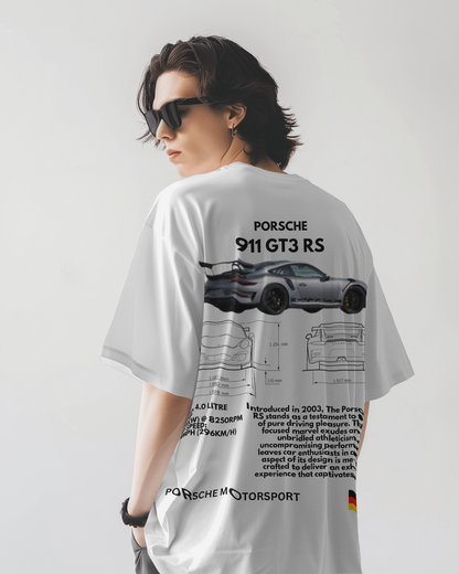 "Porsche 911 GT3 RS" Oversized T-Shirt