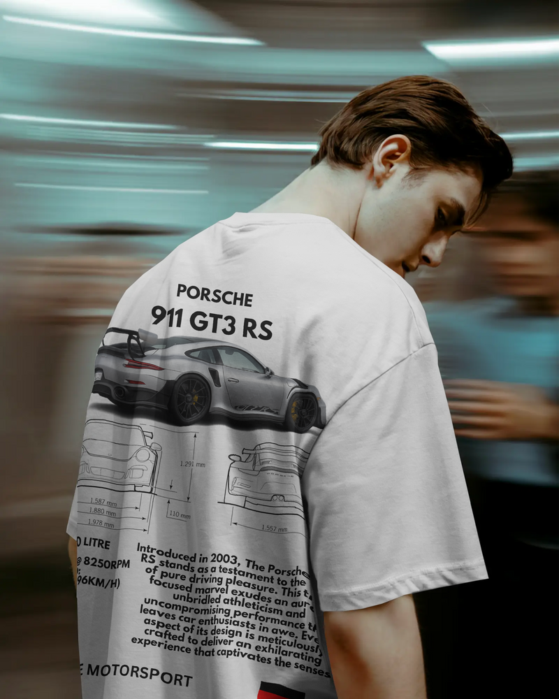“Noir Legacy RS” Oversized T-Shirt